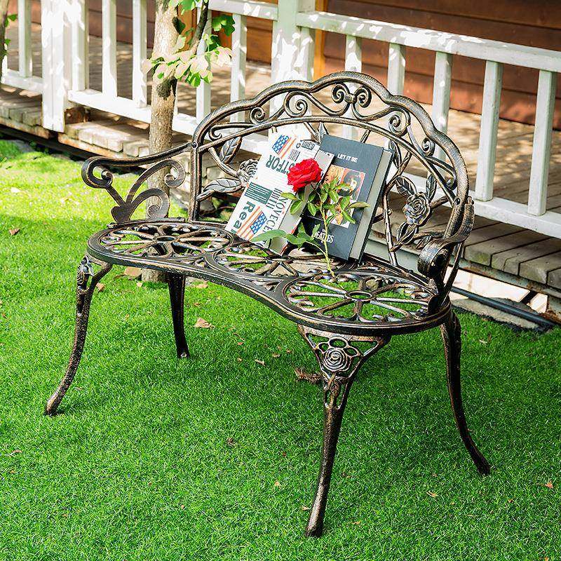 公园椅户外长椅休闲长凳防腐铁艺座椅庭院靠背花园室外阳台双人椅,电子/电工,接线端子,淘宝优惠券,粉丝福利购,淘宝优惠卷