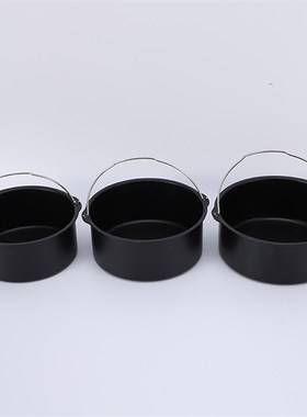 Air Fryer Baking Basket Mold Round Tray pizza Pan Roasting