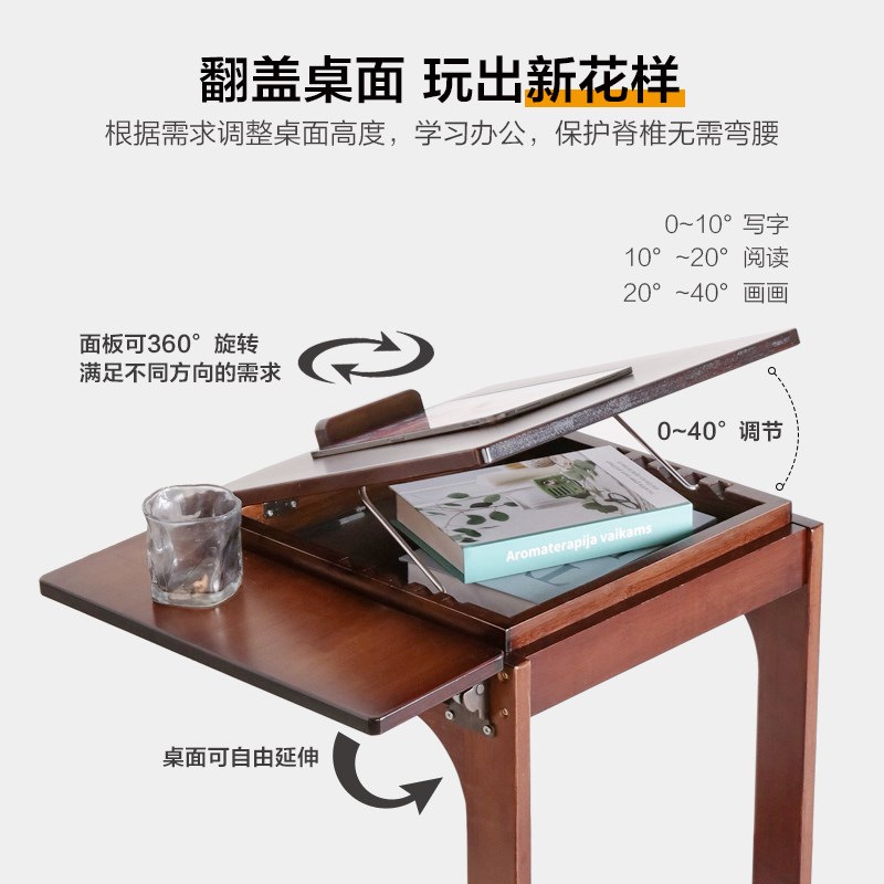 沙发边桌可移动边几侧边柜家用泡茶桌简易角几床头小方桌迷你茶几