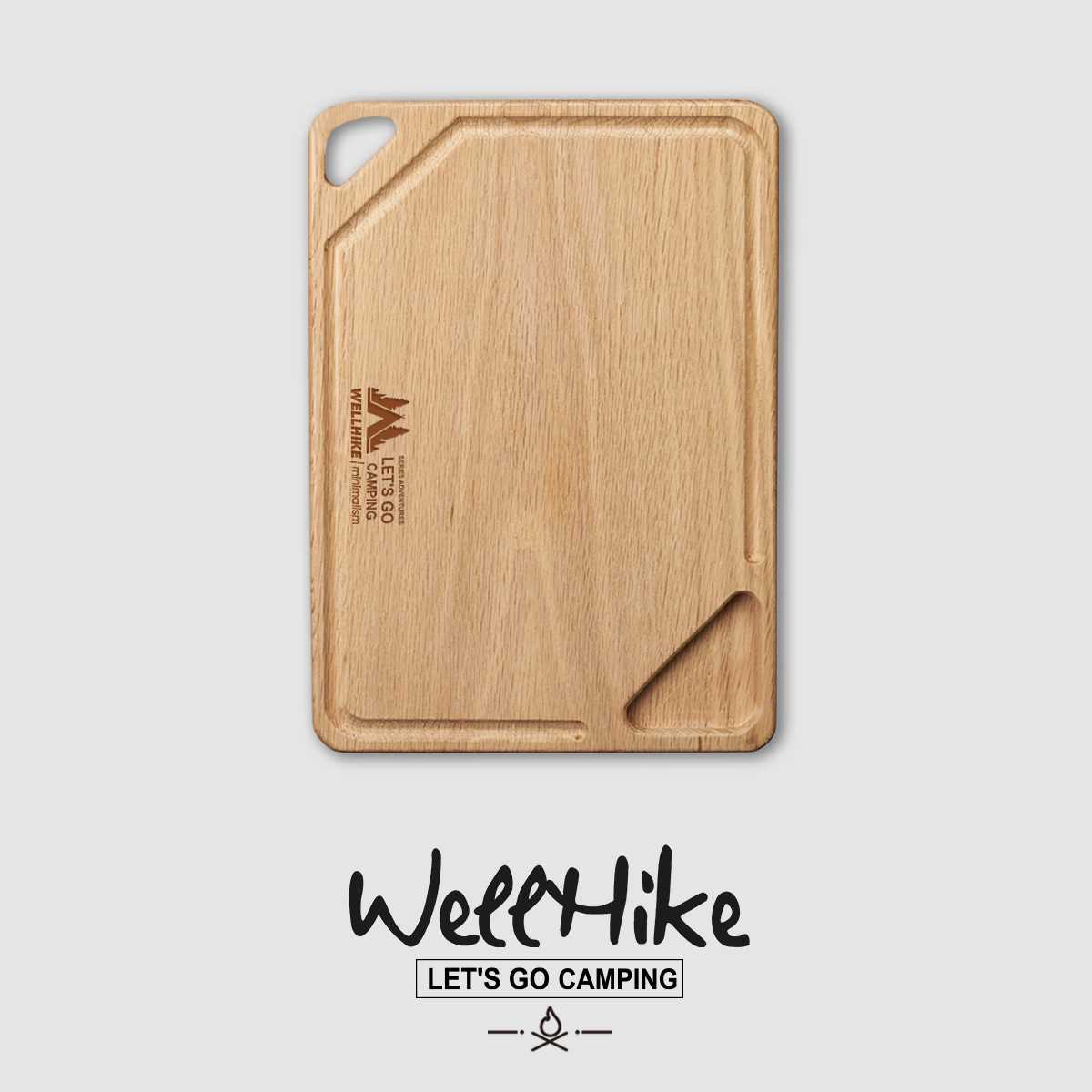 日式菜盘砧板便携式户外露营水果菜板案板隔热板面包板