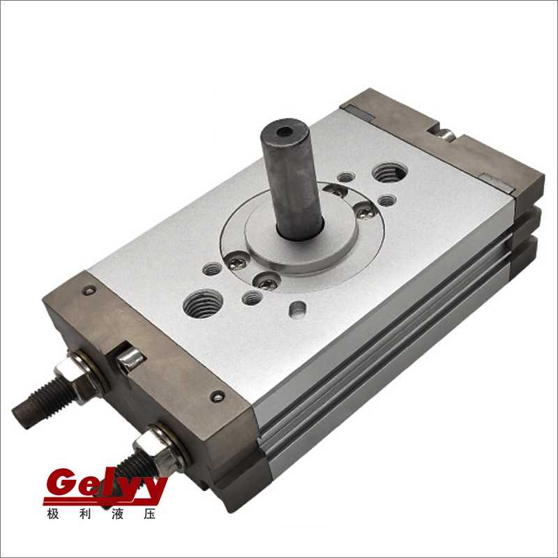 薄型齿轮齿条角度CRQ2BS/W10/15/20/30/40-90°180° 摆动旋转缸