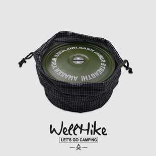 WELLHIKE户外绿野套锅大容量锅具汤锅露营装备野炊专用锅便携套装
