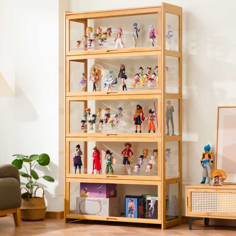 手办乐高展示柜模型玩具收纳柜亚克力透明防尘积木架子家用陈列柜