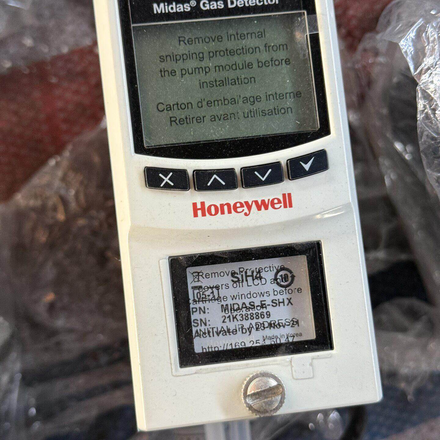 Honeywell霍尼韦尔Midas气体探测器主机型号MI议价