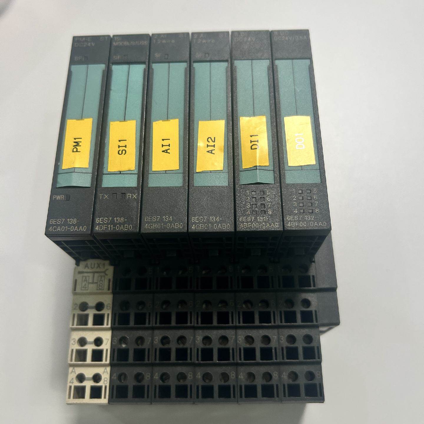 ET200S远程IO模块一套，含6ES7138-4D—议价