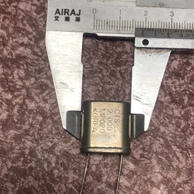议价晶振2.000MHZ2M工业级耐温93年的数量9可维修