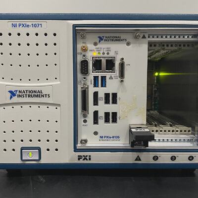 National Instruments PXIe1071  Chassis with PXIe8135 Embedde