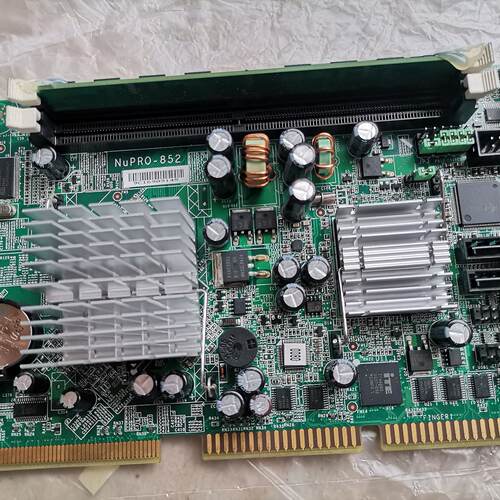 询价凌华工控机主板NUPRO-852送CPU.内存六片议价