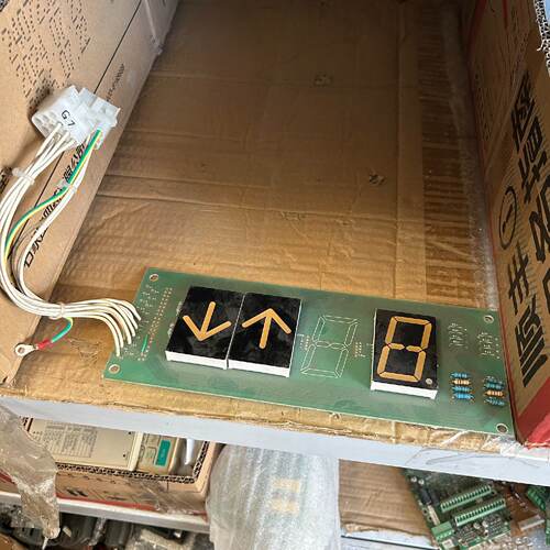 议价三菱电梯显示面板横显板YA064B894S01三菱电梯配