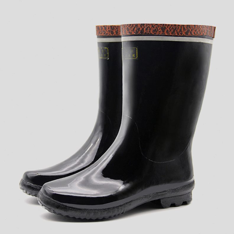 防水工矿煤矿下井靴飞鹤绝缘除臭防耐磨高筒橡胶砸