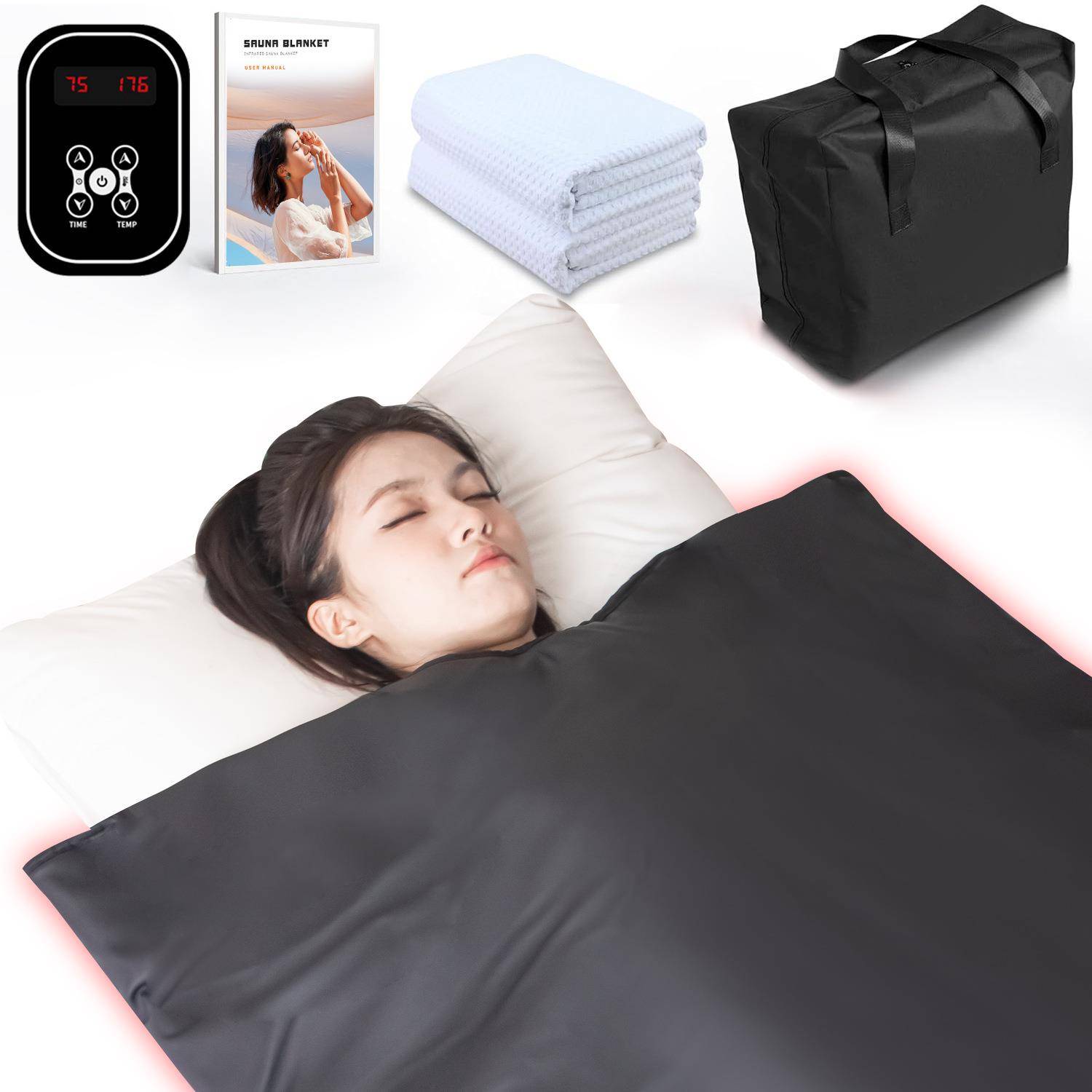 爆款远红外线排湿寒电热热敷桑拿毯无水汗蒸塑形排酸毯