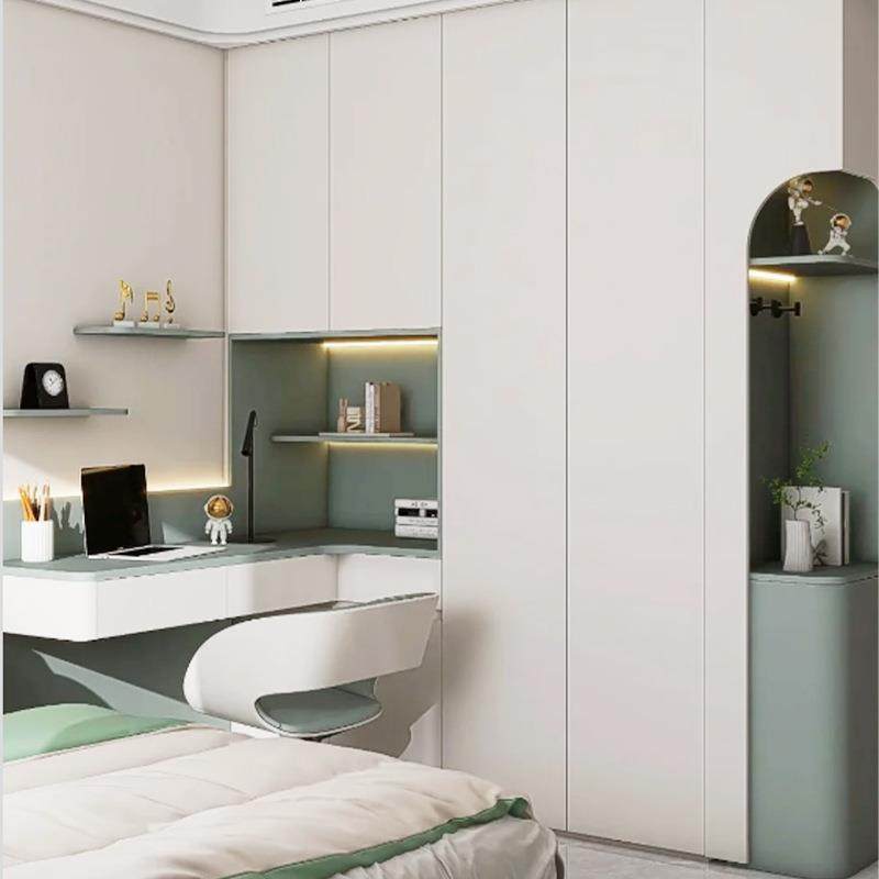 儿童房衣柜书桌一体家用卧室小户型儿童房大柜子转角伸缩电脑桌,基础建材,脚轮/万向轮,淘宝优惠券,粉丝福利购,淘宝优惠卷