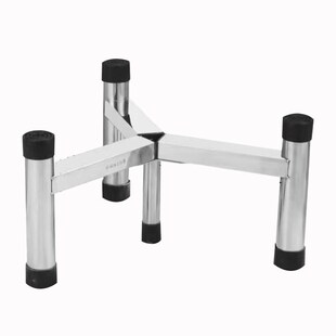 加厚不锈钢支架食堂汤桶架子蒸煮桶电蒸锅开水桶三角架子加固底座