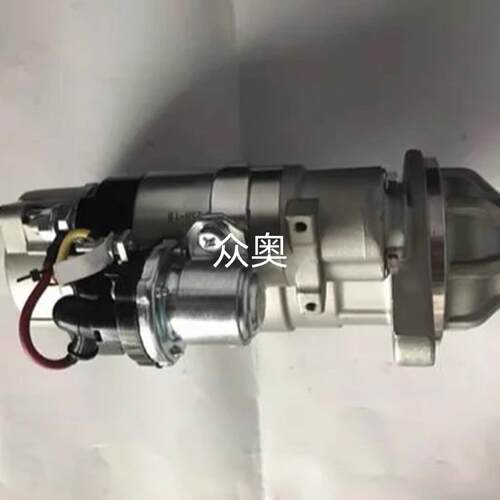 马达齿锡柴4DF3起动机合力叉车起动机QDJ2095-15马达12齿18键齿轮