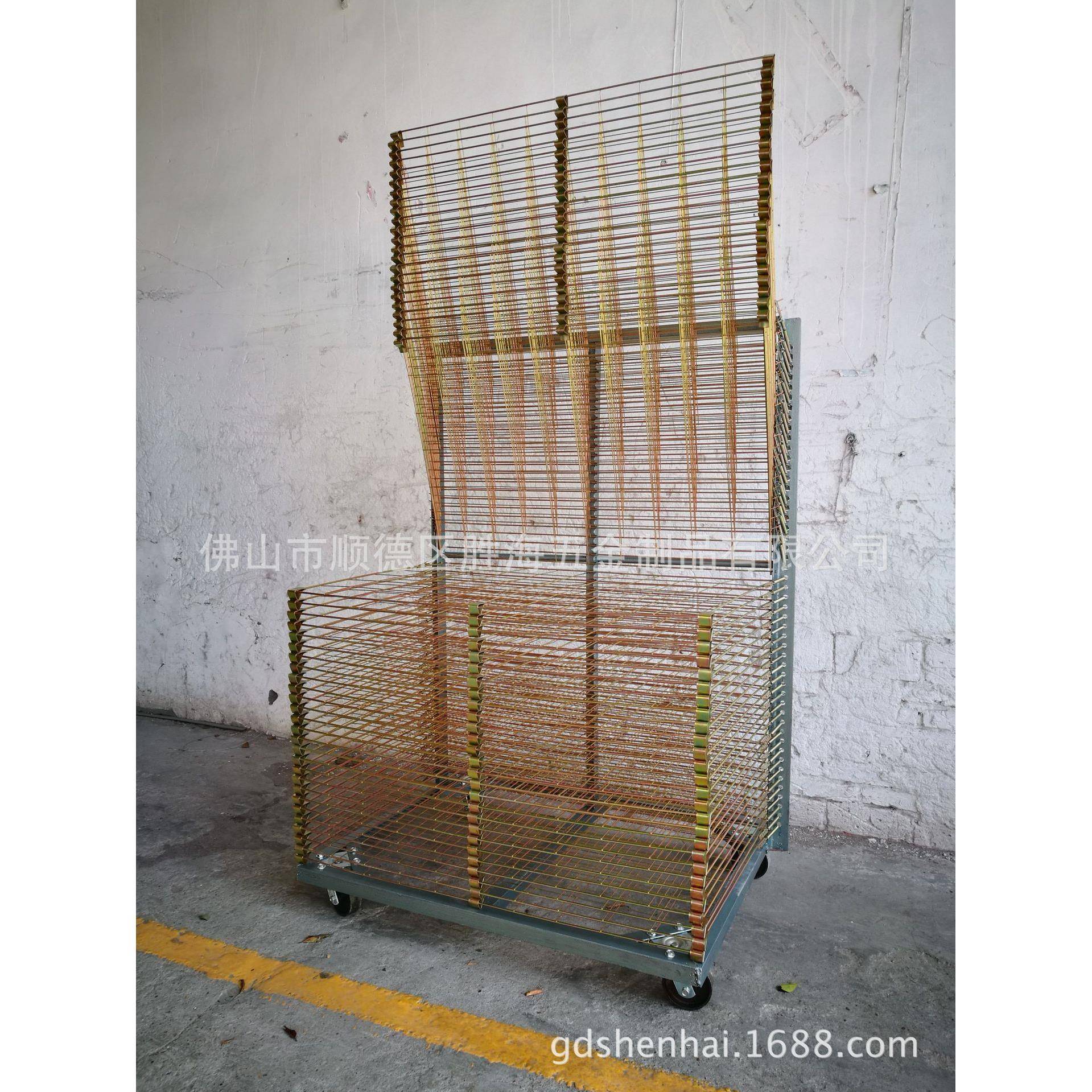 全国供应丝印晾干架、千层架、网架、现货销售普通50层千层架