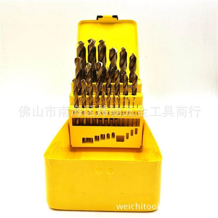 含钴套装钻头M35高速钢直柄麻花钻头套装1.5-6.51-101-1325件,清洗/食品/商业设备,风口/风叶/风机配件,淘宝优惠券,粉丝福利购,淘宝优惠卷