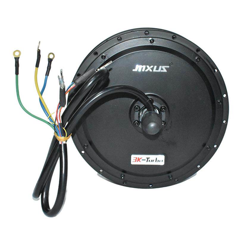 山地/公路自行车锂电改装MXUS轮毂电机3000w142mm开档3t