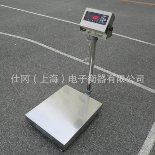 100公斤全不锈钢船用电子秤-称渔海产品电子台秤全不锈钢防潮防腐