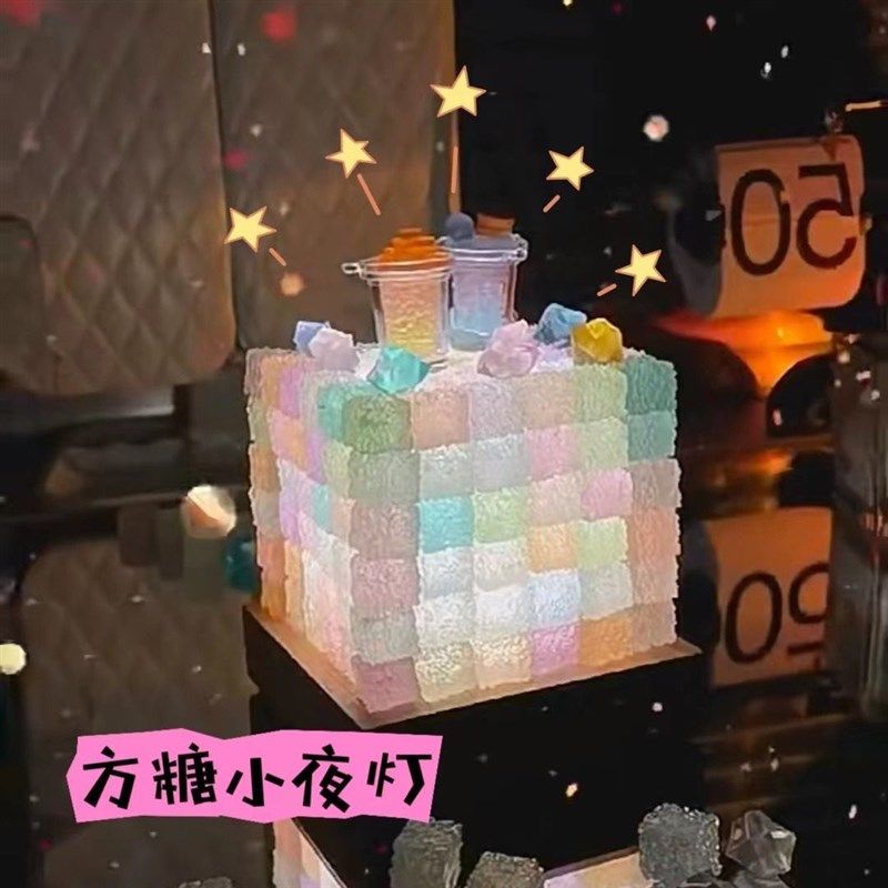 创意Y糖果小夜灯摆件手工装饰灯送朋友情侣节日礼物,节庆用品/礼品,创意/设计灯,淘宝优惠券,粉丝福利购,淘宝优惠卷