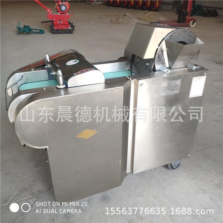 多功能果蔬切菜机 不锈钢辣椒大葱切段自动土豆切丝切片机