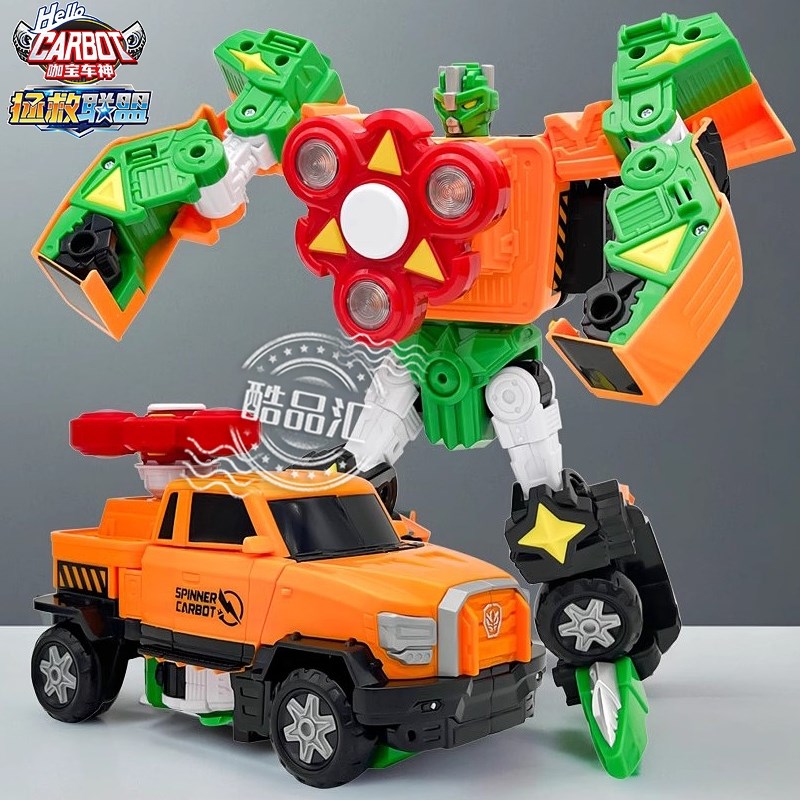 螺旋咖宝车神之拯救联盟变形汽车金刚卡宝陀螺机器人男孩