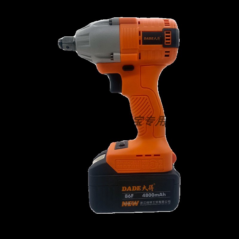 大得电动扳手PL7W-86F无刷冲击扳手大扭力充电式锂电扳手裸机电池