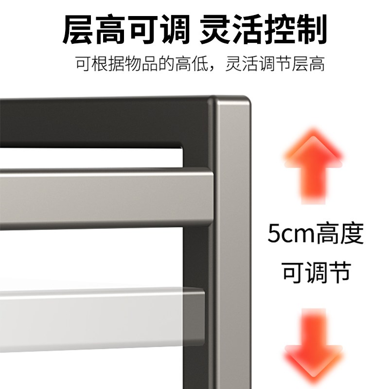 本王厨房微波炉烤箱专用台面电饭锅一体多功能支架子