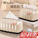 纸巾盒客厅高档轻奢抽纸盒家用茶几摆件创意纸抽盒车载车内高级感