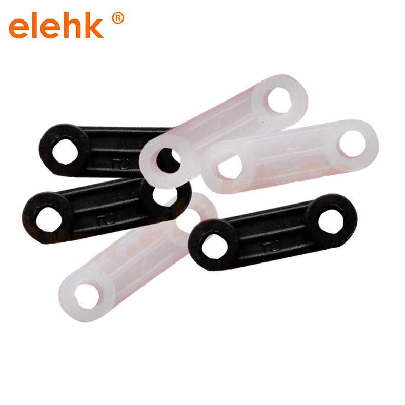 elehk专业配线器材供应商 白色尼龙线卡线夹塑料理线器布线卡座扣