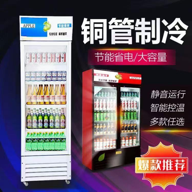 保鲜冷藏展示柜商用立式超市单门冰箱冰柜双门水果饮料啤酒冷饮柜