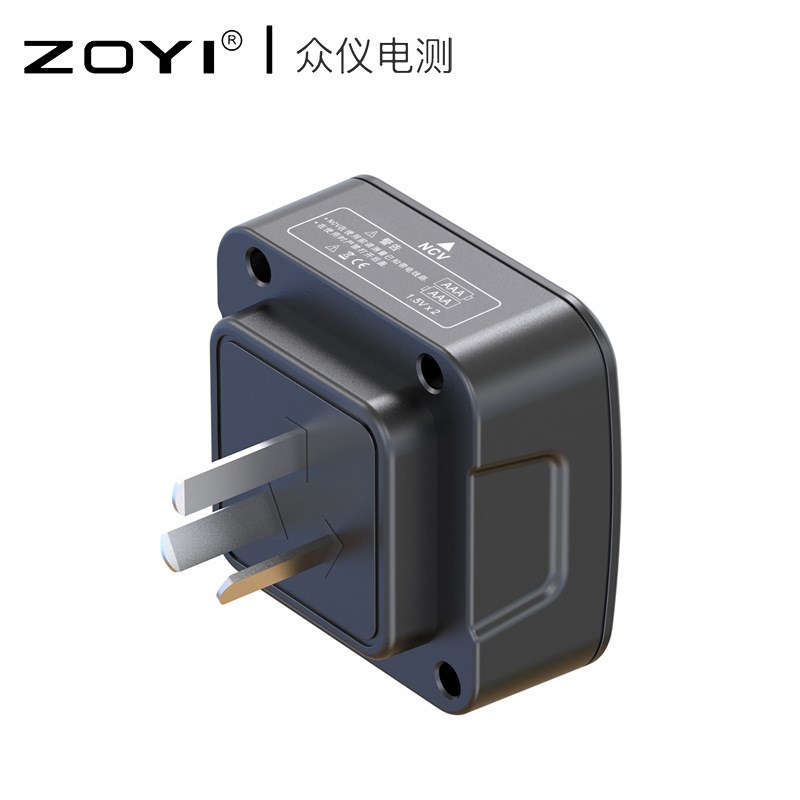 众仪ZT-E6 ZT-E8插座测试相位检测仪极性测电器验电器漏电地线