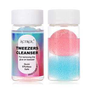 ACTROL跨境睫毛延长镊子清洁剂睫毛镊子睫毛胶去除器remover