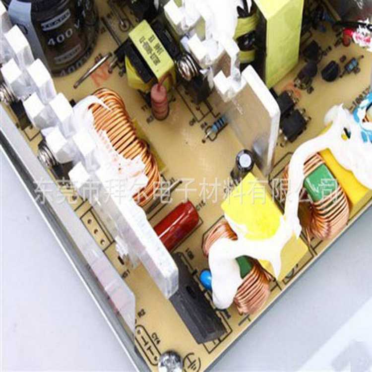 电子电器粘接固定白胶 阻燃环保室温固化线路板元件固定胶水