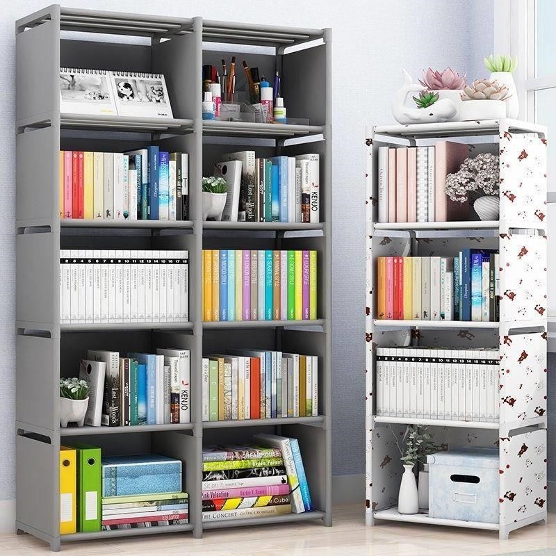 不锈钢书架小书架简易置物架书柜墙上桌面收纳架落地办公室家用,厨房/烹饪用具,厨房置物架/置物柜/角架,淘宝优惠券,粉丝福利购,淘宝优惠卷