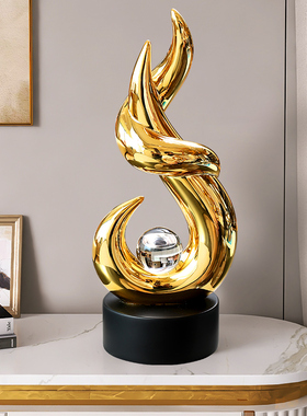 轻奢酒柜装饰品摆件客厅电视柜家居现代玄关办公桌子乔迁新居礼品