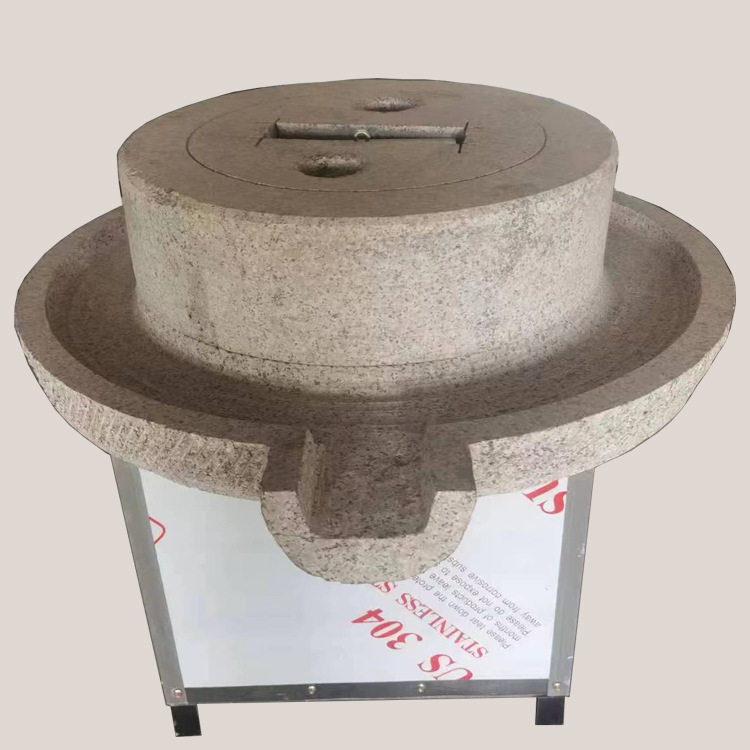 商用豆腐浆石磨机40/50/60型黄豆磨浆石磨家用玉米面小麦面石磨机