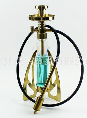 跨境货源阿拉伯水烟304不锈钢水烟壶供应 shisha hookah 水烟配件