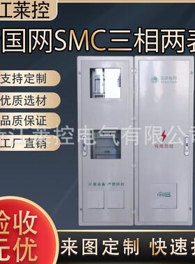 新国网非金属计量箱三相二表接插件式电表箱三相二表CTPC