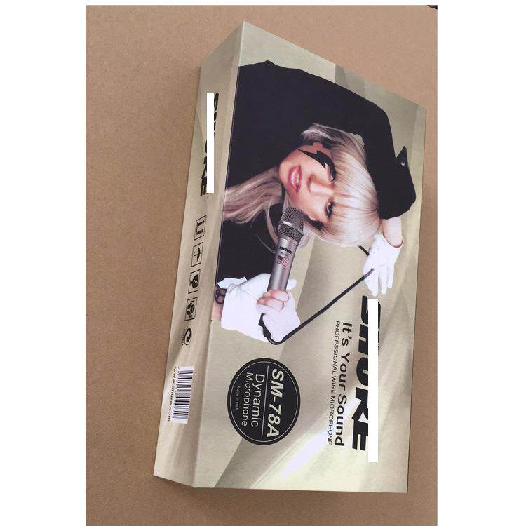 SM78A款式CHAOYU牌有线话筒卡拉OK专业有线麦克风