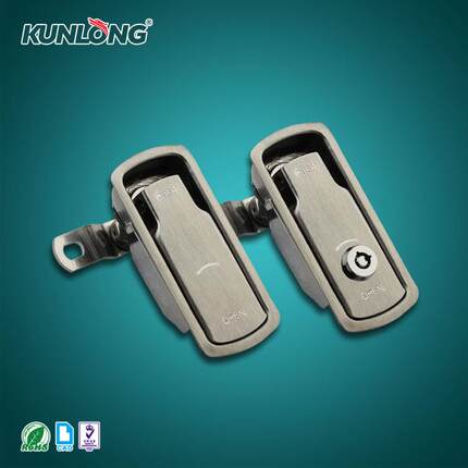 机箱机柜门锁尚坤SK1-055S平面回压式门锁不锈钢门锁配电箱锁