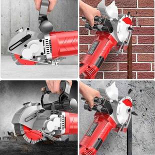 新款 墙面混凝土切割机 开墙开槽机一次成型无尘开槽神器水电安装