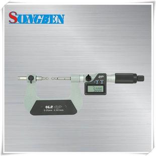 410测头另配 青量电子齿轮千分尺125 150mm外径千分尺247