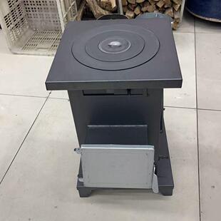 农村家用无烟气化炉煤炭取暖炉柴煤两用柴火木柴新款火炉室内炉子