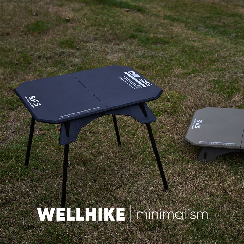SWS行星登陆器桌户外露营ABS高度升降野餐折叠桌轻装露营摩旅桌子