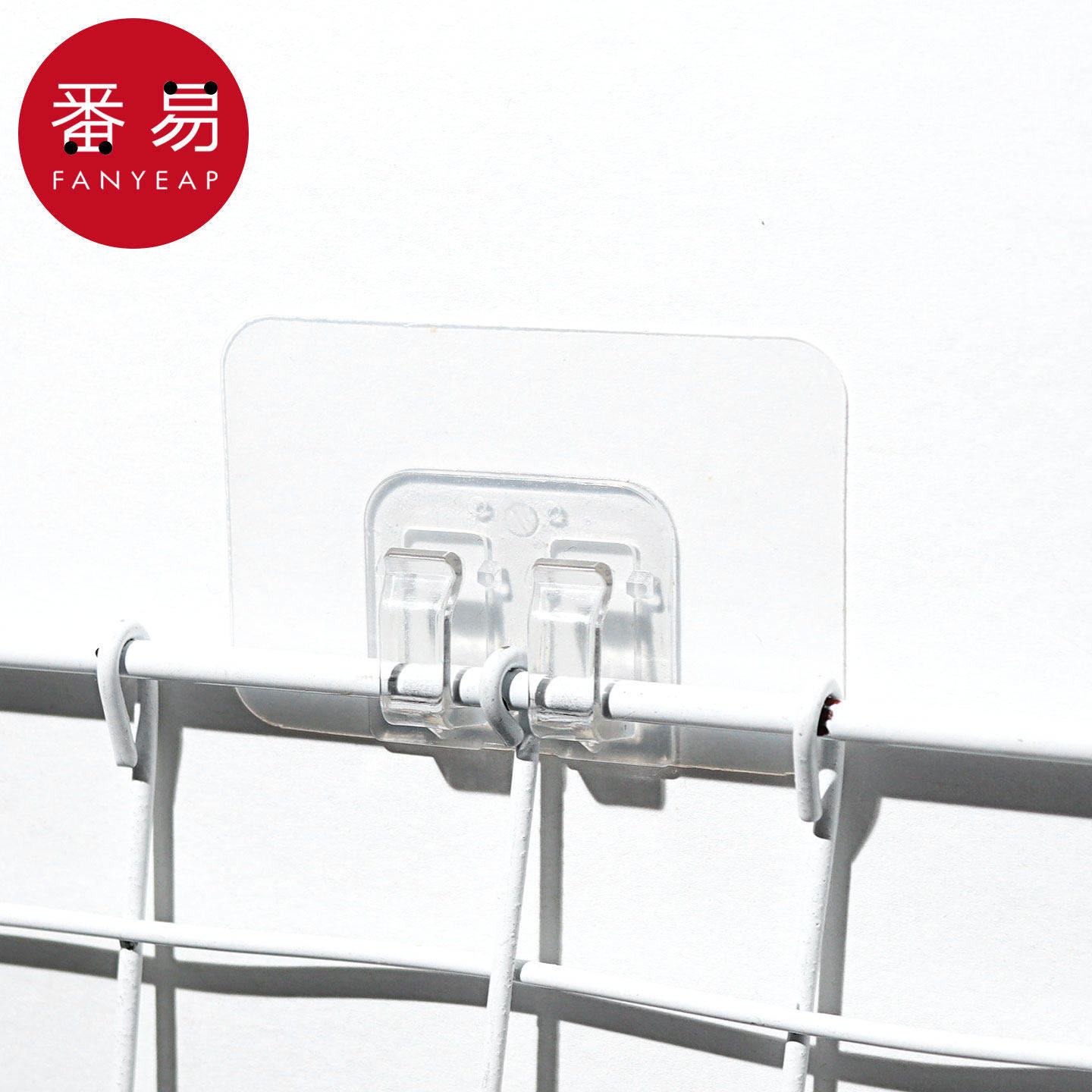 挂钩/卡扣A1vq501-免打孔厨房墙面置物架浴室粘贴铁架贴片收纳架