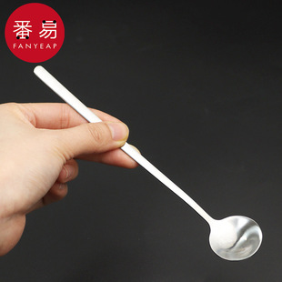 长柄搅拌勺A1pq801 调料勺咖啡勺调羹汤匙甜品勺马克杯用酸奶勺