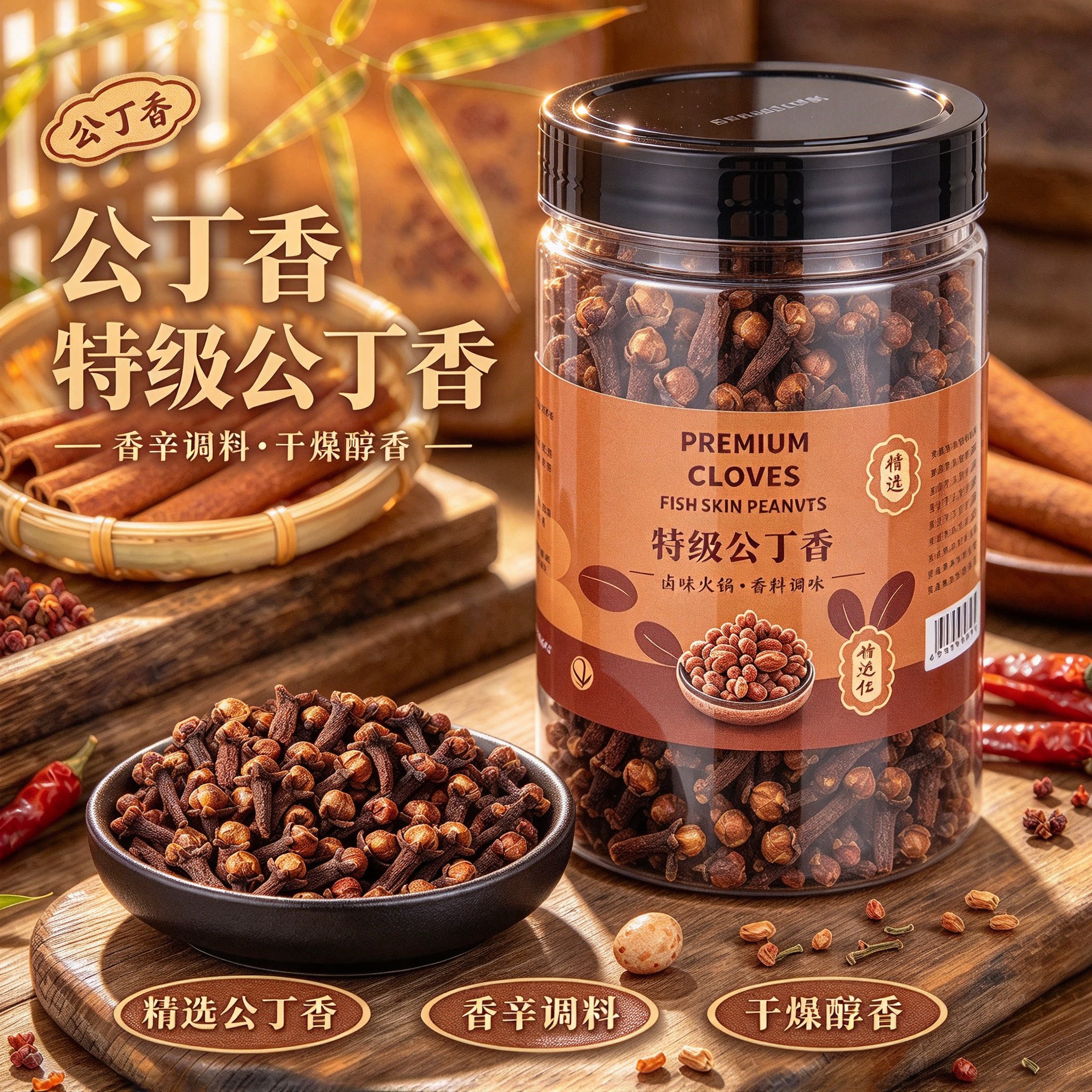 特级公丁香中草药材正品海南野生养胃茶去肝火臭香料调料丁香油