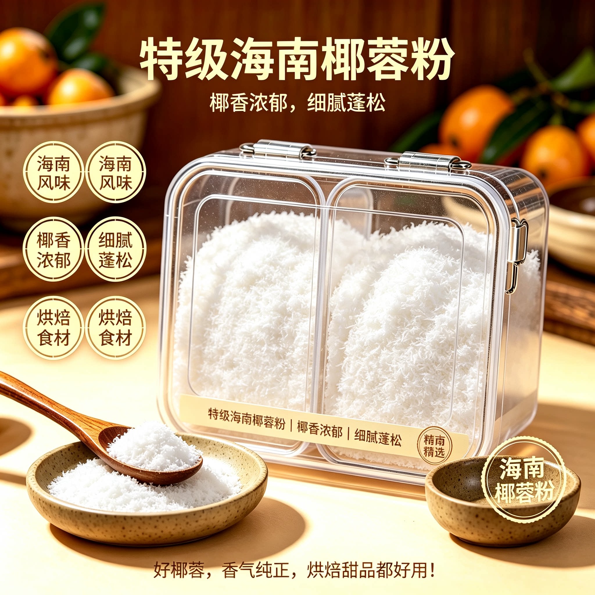 无添加椰蓉粉烘焙馅料直食