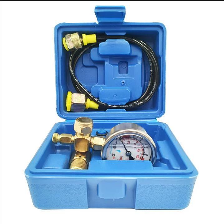 破碎锤氮气表 通用表炮头充气表 氮气压力表 工业挖机 破碎锤