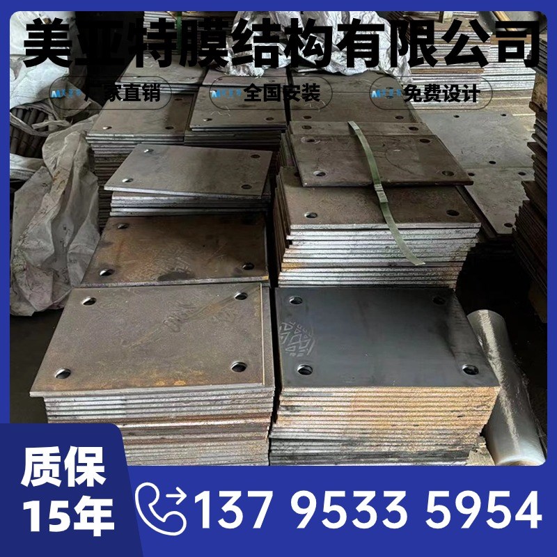 钢膜结构停车棚景观棚拉膜布夹板安装辅助工具配件手动紧线器钢丝